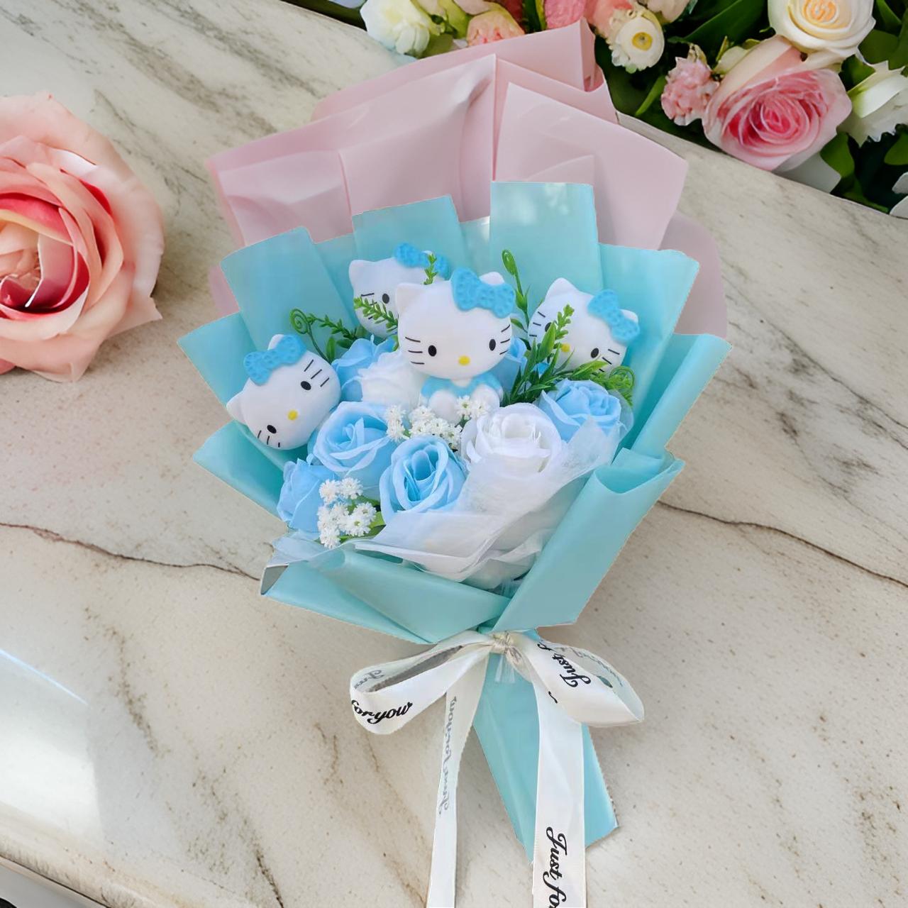 Hello Kitty Bouquet Blue